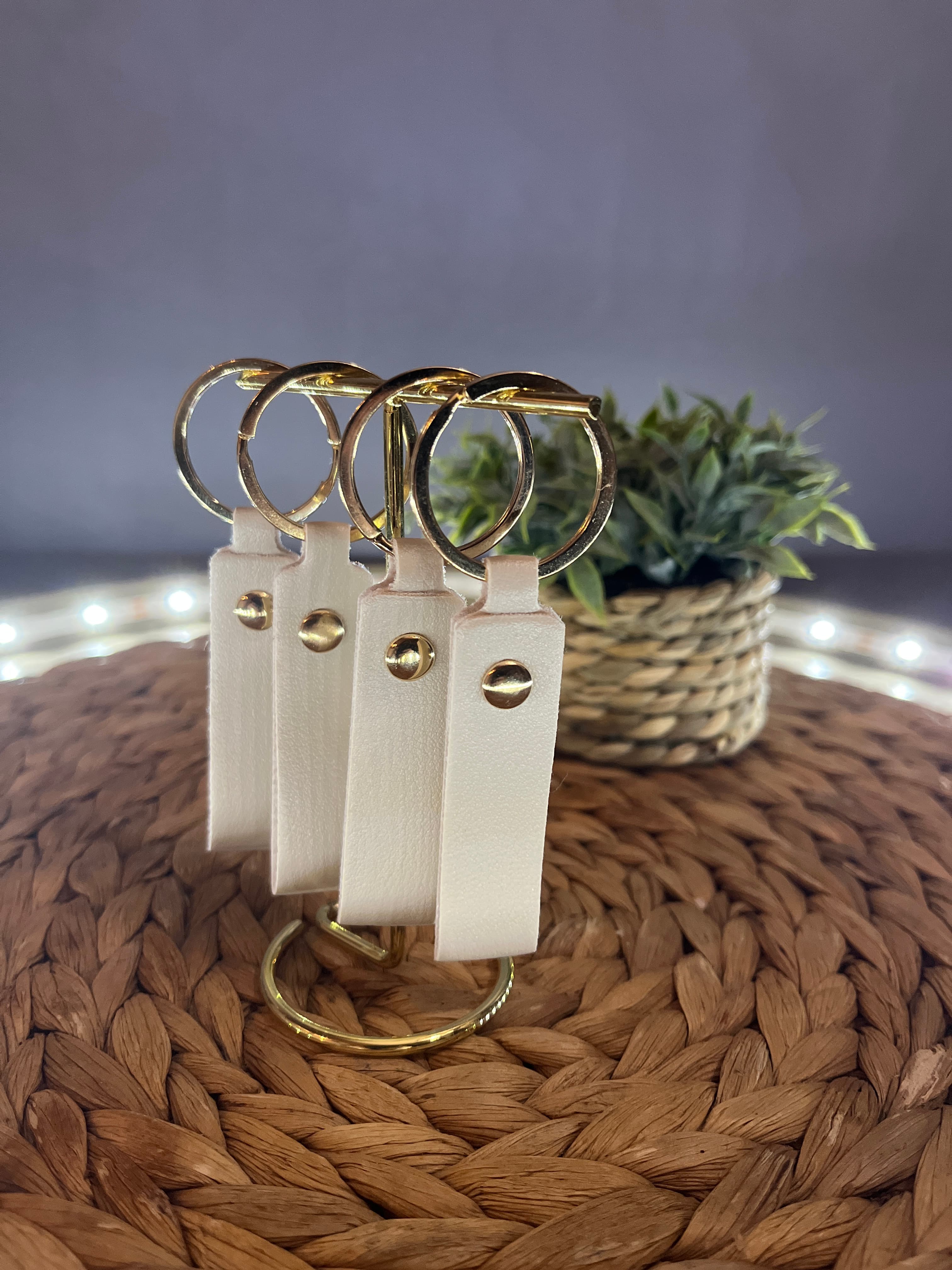 Porte clé en cuir